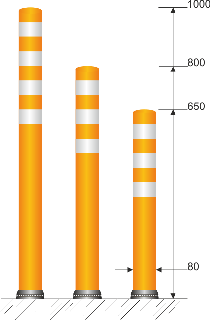 Pole Cone TRAFFIC NSE Formaat